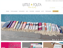 Tablet Screenshot of little-fouta.com